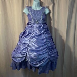 Girls purple princess dress